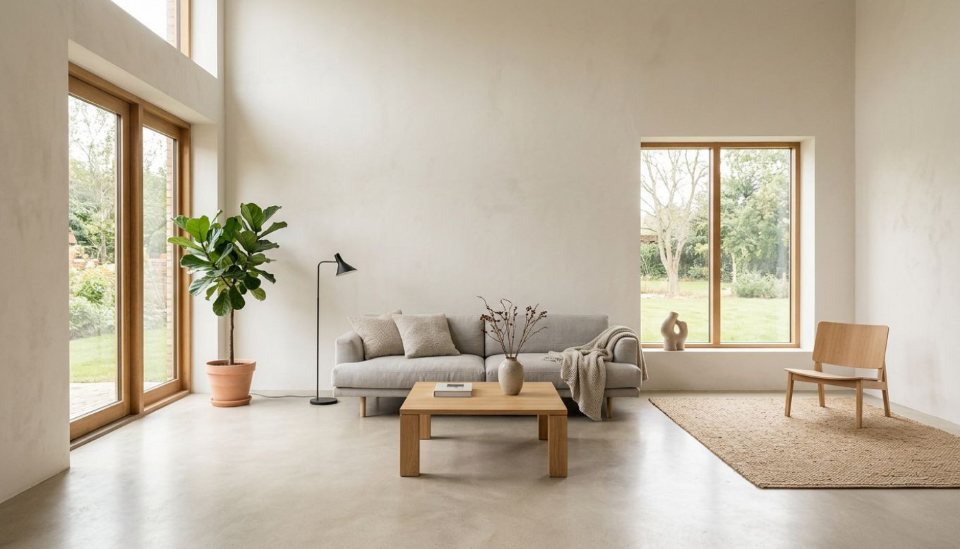 Minimalismus in der dekoration: zwischen leere und harmonie