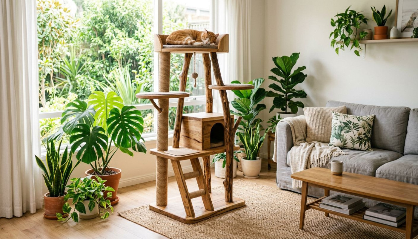 Umweltfreundliche Kratzbäume: Eine Wahl für die Natur