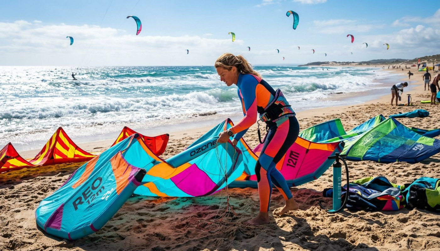 Wie wählt man die perfekte Ausrüstung für Kitesurfen aus?